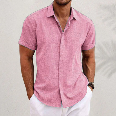 Oliver | Men's Short Sleeve Linen Shirt