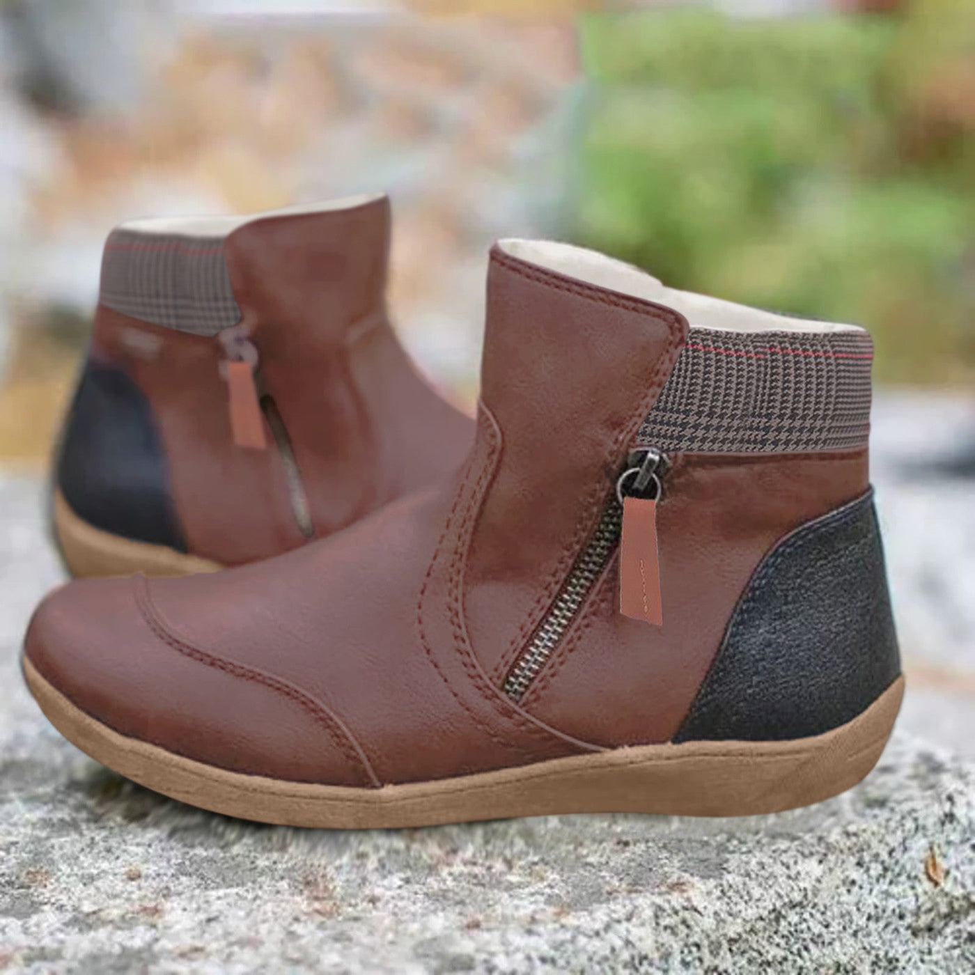 brown waterproof women’s boots