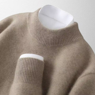 brown cashmere sweater women