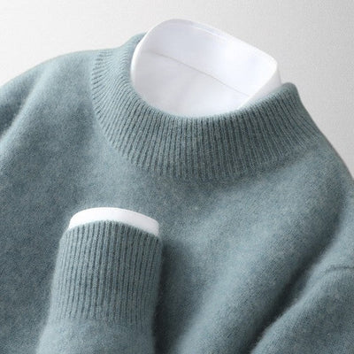 green cashmere sweater women