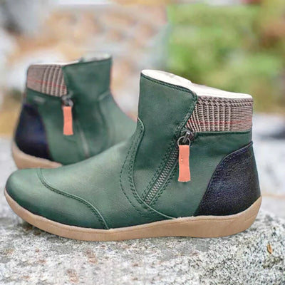 green waterproof women’s boots