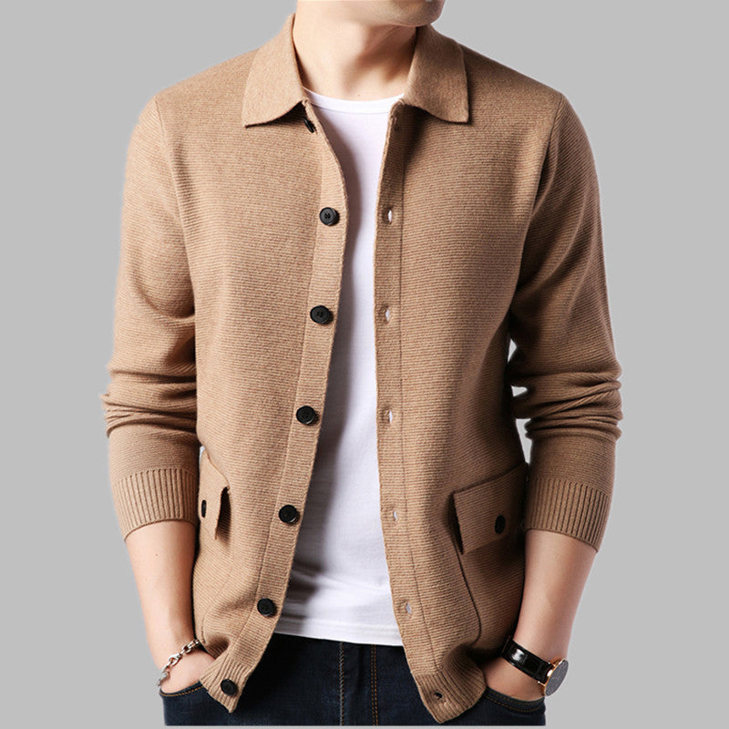 sandstone heritage knit jacket