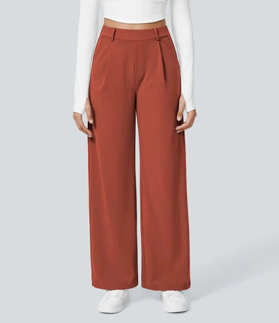 amber stretch comfort pocket trousers women