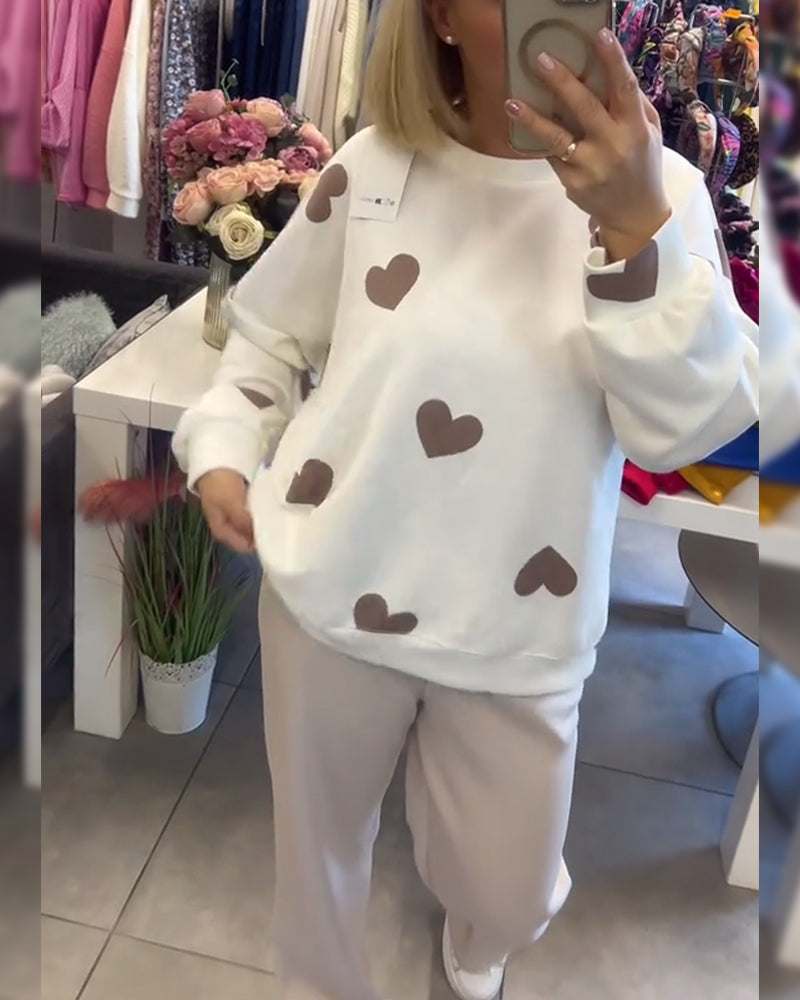 womens-heart-print-sweater-white
