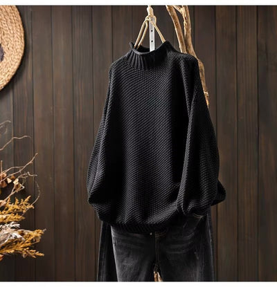 black womens cashmere sweater