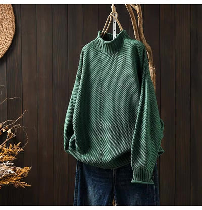green womens cashmere sweater